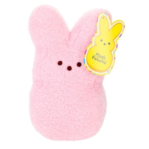 Peeps 10” Velboa Sparkling Plush Bunny NWT - Picture 2 of 6